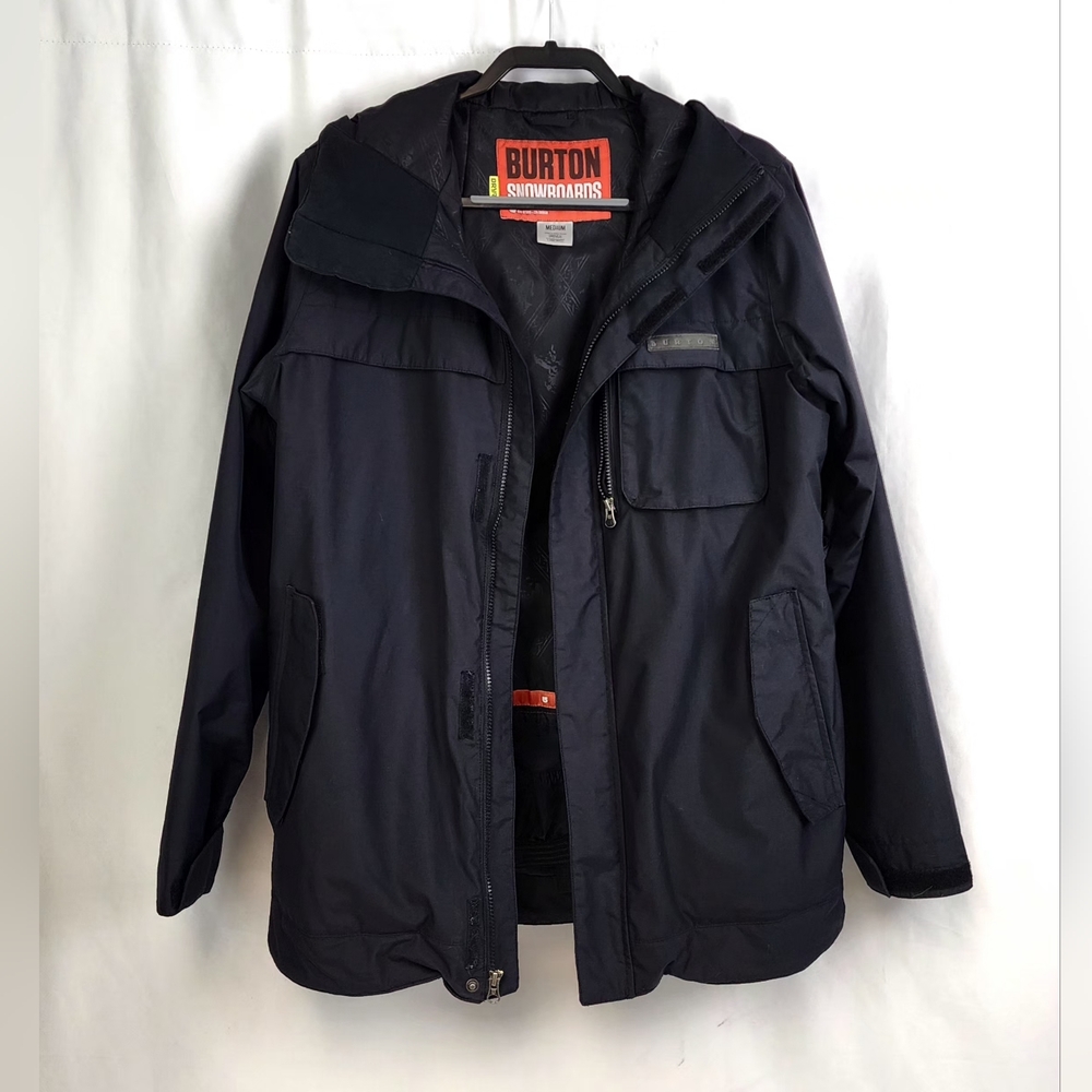 Mens Burton Snowboarding Jacket Black Size M